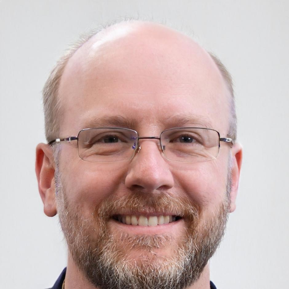 Portrait of Fletcher Brennan, lead program designer
